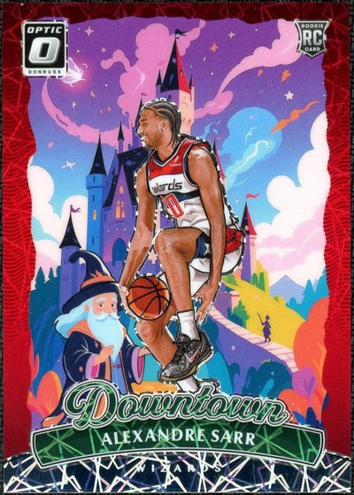Basketball 2024-25 Donruss Optic 18 Alexandre Sarr Downtown