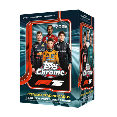 Racing Topps 2025 Topps Chrome Formula 1 Racing Blaster 40 Box Case