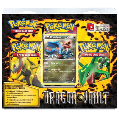 Pokémon Dragon Vault - 3-Pack Blister (Druddigon)