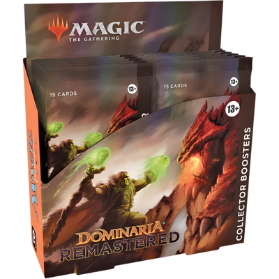 Magic The Gathering Dominaria Remastered Collector Booster Box