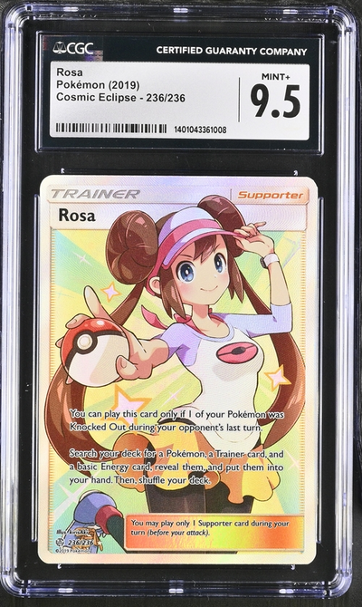 Pokémon Rosa - Cosmic Eclipse - 2019 Pokemon - CGC 9.5