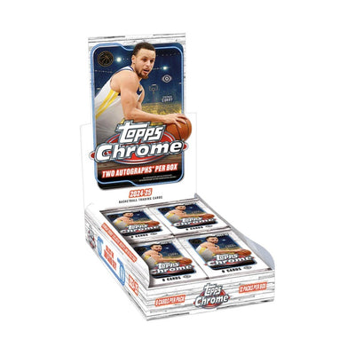 Basketball Topps 2024-25 Topps Chrome Basketball Hobby 12 Box Case