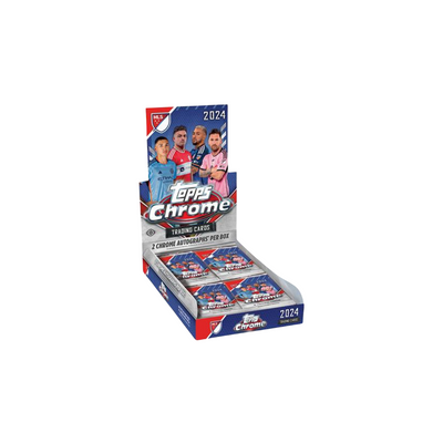 Soccer Topps 2024 Topps Chrome Major League Soccer Hobby 12 Box Case