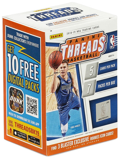 Basketball Panini 2018-19 Panini Threads Blaster Box