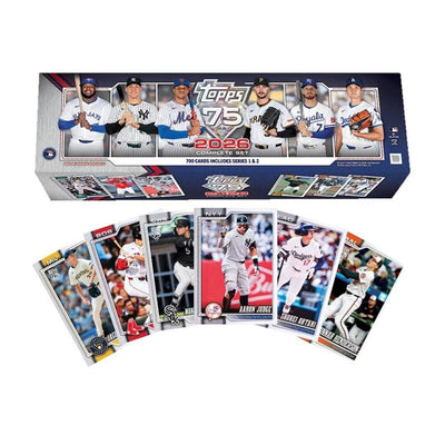 Baseball Topps 2026 Topps Baseball Factory Sealed Complete Set 8 Box Case