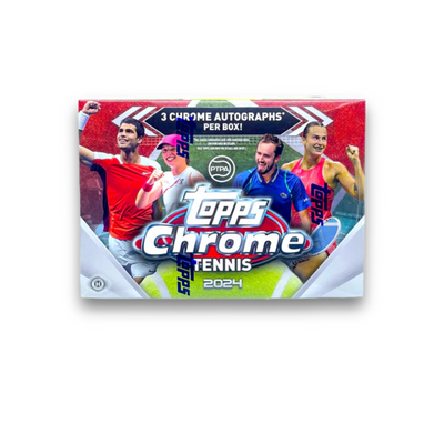 Tennis Topps 2024 Topps Chrome Tennis Breakers Delight Hobby Box