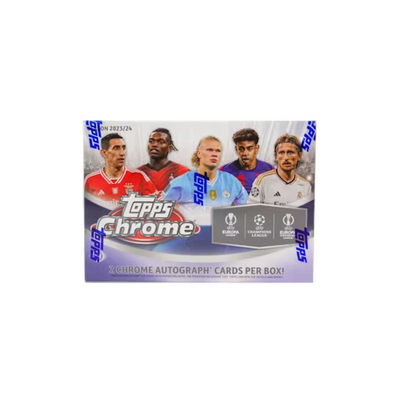 Soccer Topps 2023-24 Topps Uefa Club Competitions Chrome Soccer Breaker'S Delight Box