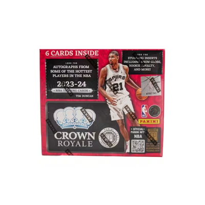 Basketball Panini 2023-24 Panini Crown Royale Basketball International Hobby Box