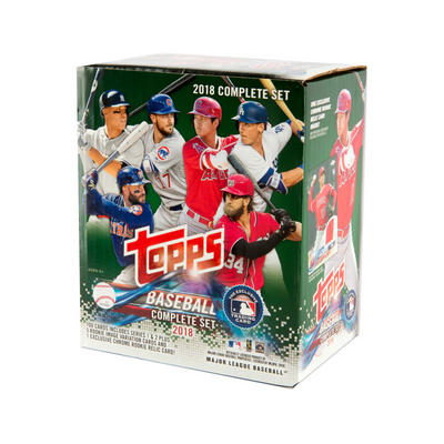 Baseball Topps 2018 Topps MLB Baseball Complete Set (Green Box)