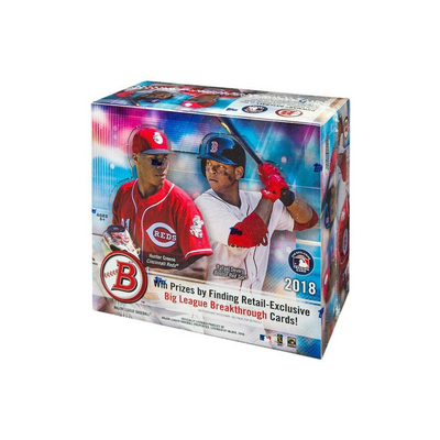 Baseball Topps 2018 Bowman Baseball Retail Box