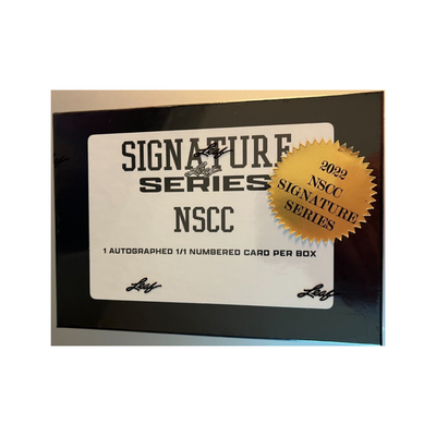 UFC MMA 2022 Leaf Nscc Signature Series 1/1 Box