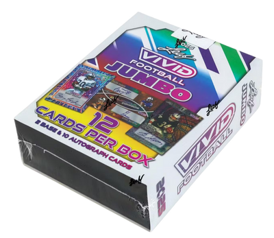 Sports 2025 Leaf Vivid Football Hobby Jumbo Box