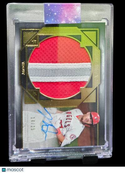 Sports Topps 2022 Topps Five Star Mike Trout #Fsa-Mt Autograph Jumbo Patch 14/25