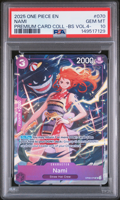 Pokémon PSA 10 Nami
