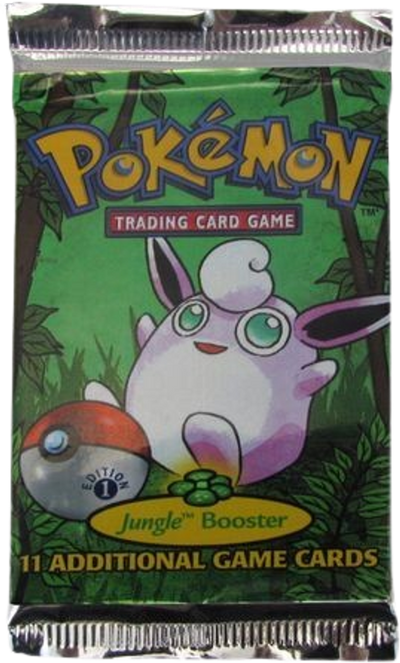 Pokémon Jungle 1st Edition Booster Pack
