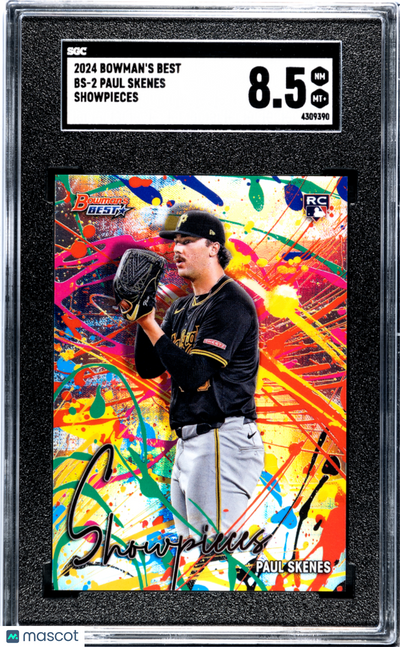 Baseball Bowman 2024 Bowman'S Best Paul Skenes #Bs-2 Showpieces SGC 8.5