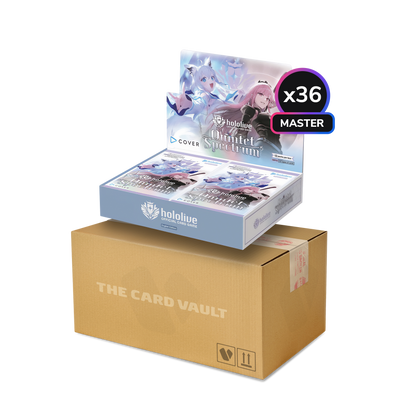 Sports Hololive Official Card Game - Quintet Spectrum - Master Display Case (36x Booster Boxes)