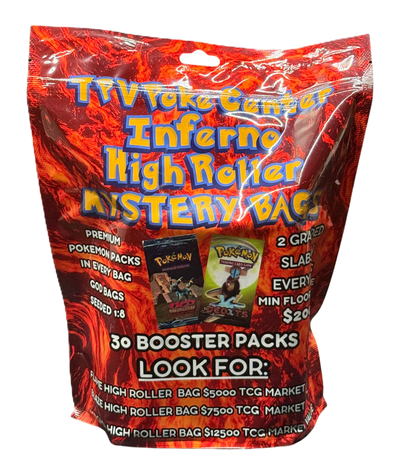 Pokémon Pokemon Tpvpoke Inferno High Roller Mastery Bag - Includes 30 Packs