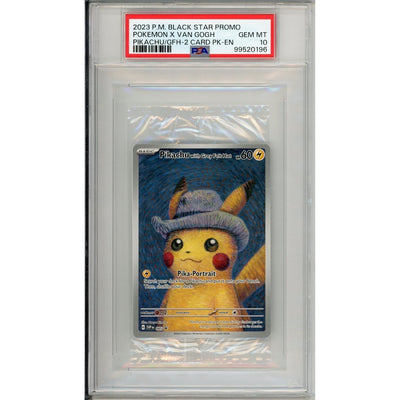 Pokémon Pokemon Graded: Pikachu With Grey Felt Hat #85 Van Gogh Sealed Promo (2023) PSA 10