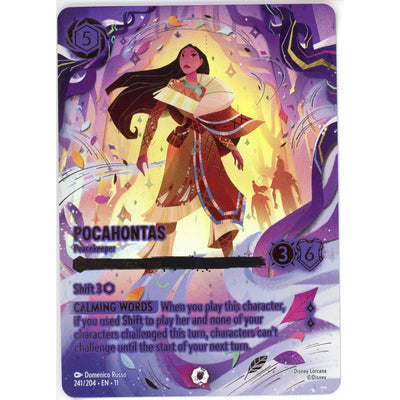 Disney Lorcana Lorcana Single: Pocahontas Peacekeeper 241/204 En MP