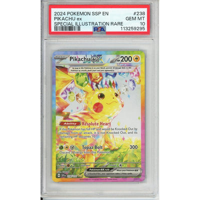 Pokémon Pokemon Graded: Pikachu EX PSA 10