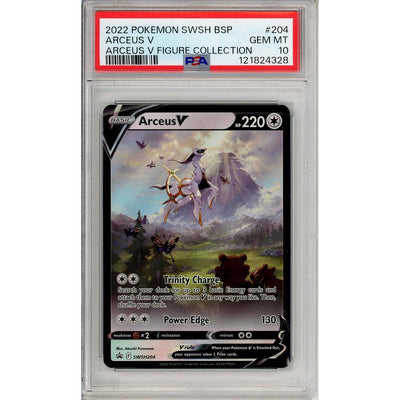 Pokémon Pokemon Graded: Arceus V #Swsh204 Figure Collection Promo (2022) Holo PSA 10