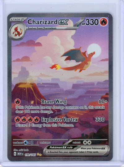 Pokémon Charizard EX PokéMon 151 Special Illustration Rare #199/165