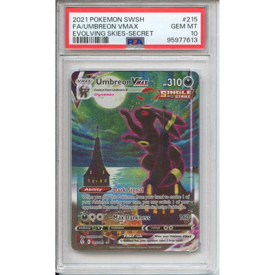 Pokémon Pokemon Graded: Umbreon VMAX Alt PSA 10
