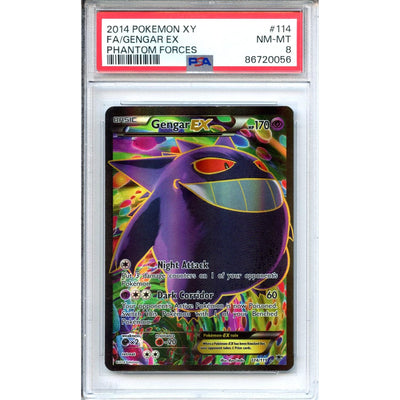 Pokémon Pokemon Graded: Gengar EX PSA 8