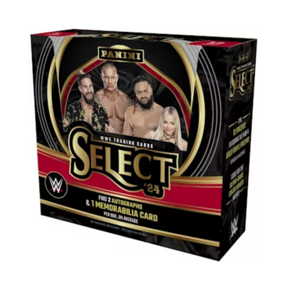 WWE Wrestling Panini 2024 Panini Select WWE Hobby 12 Box Case