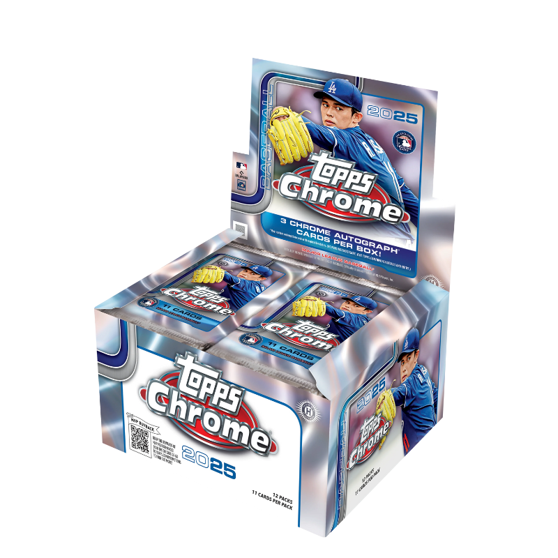 2025 Topps Chrome Baseball Jumbo Box