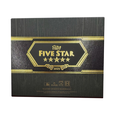 Baseball Topps 2025 Topps Five Star Baseball Hobby Box