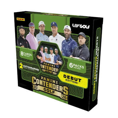 Golf Panini 2026 Panini Contenders Liv Golf Hobby Box