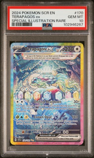 Pokémon Terapagos EX 170/142 Stellar Crown - 2024 Pokemon - PSA 10