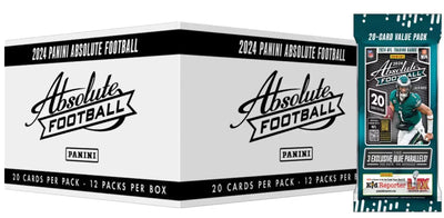 Sports Panini 2024 Panini Absolute Football Fat Pack 20 Box Case