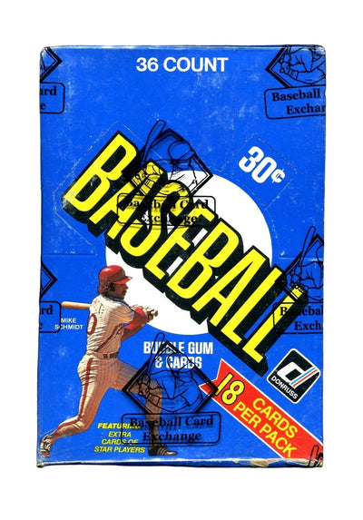 Baseball Topps 1981 Donruss Baseball Wax Box (Bbce Wrapped)