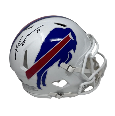 Football Khalil Shakir Autographed Signed Full Size Authentic Bills NFL Speed Helmet