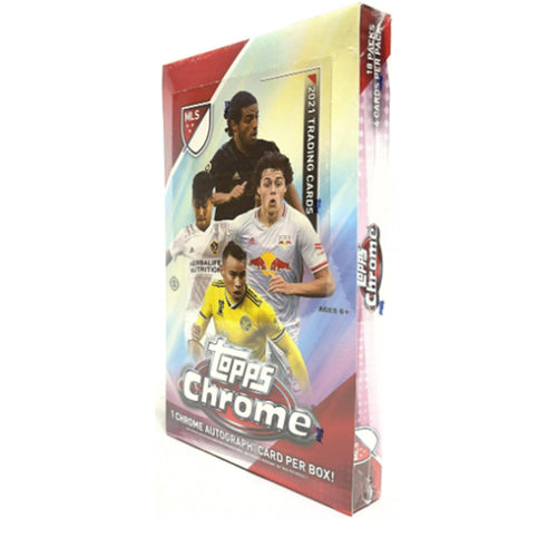 Soccer Topps 2021 Topps Chrome MLS Soccer Hobby Case (12ct)