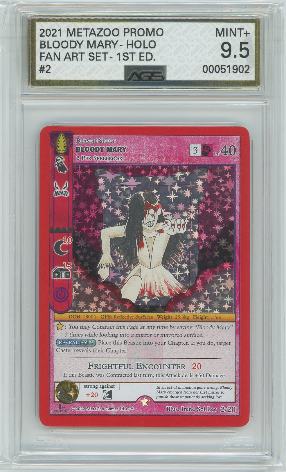 Ags (Mint+ 9.5) Bloody Mary #2 - Fan Art Promo Set (1St Edition) (#00051902)