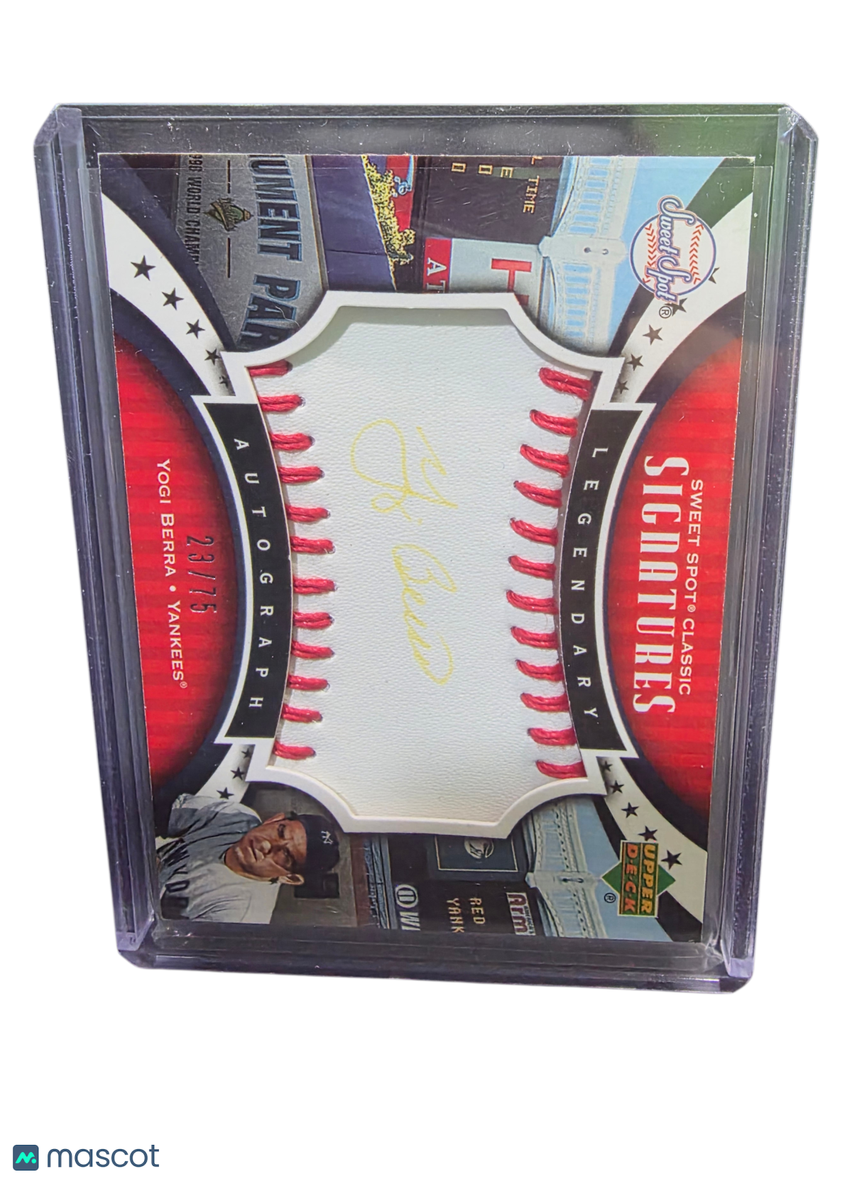 Sports Upper Deck 2007 Upper Deck Sweet Spot Classic Signatures Yogi Berra #Sps-Yb 23/75