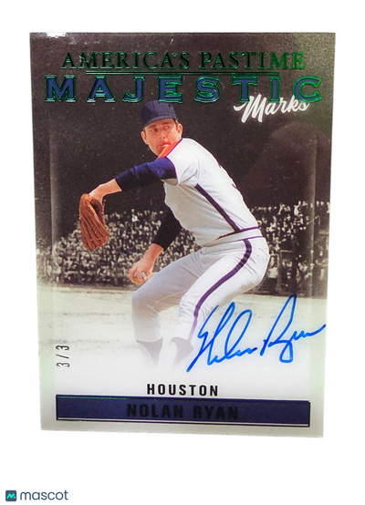 Sports Panini 2023 Panini America'S Pastime Majestic Marks Nolan Ryan #Mm-Nr 3 / 3