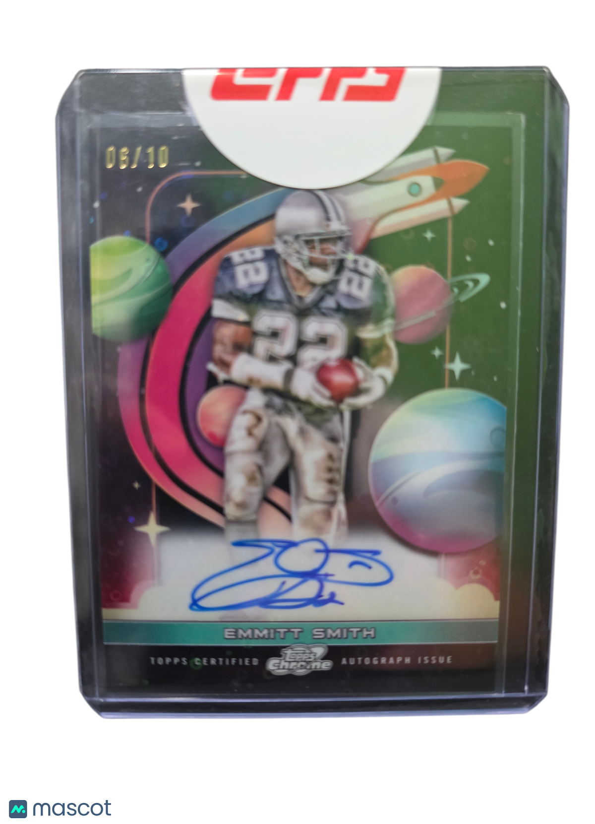 Sports Topps 2023 Topps Cosmic Chrome Football Emmitt Smith 06/10