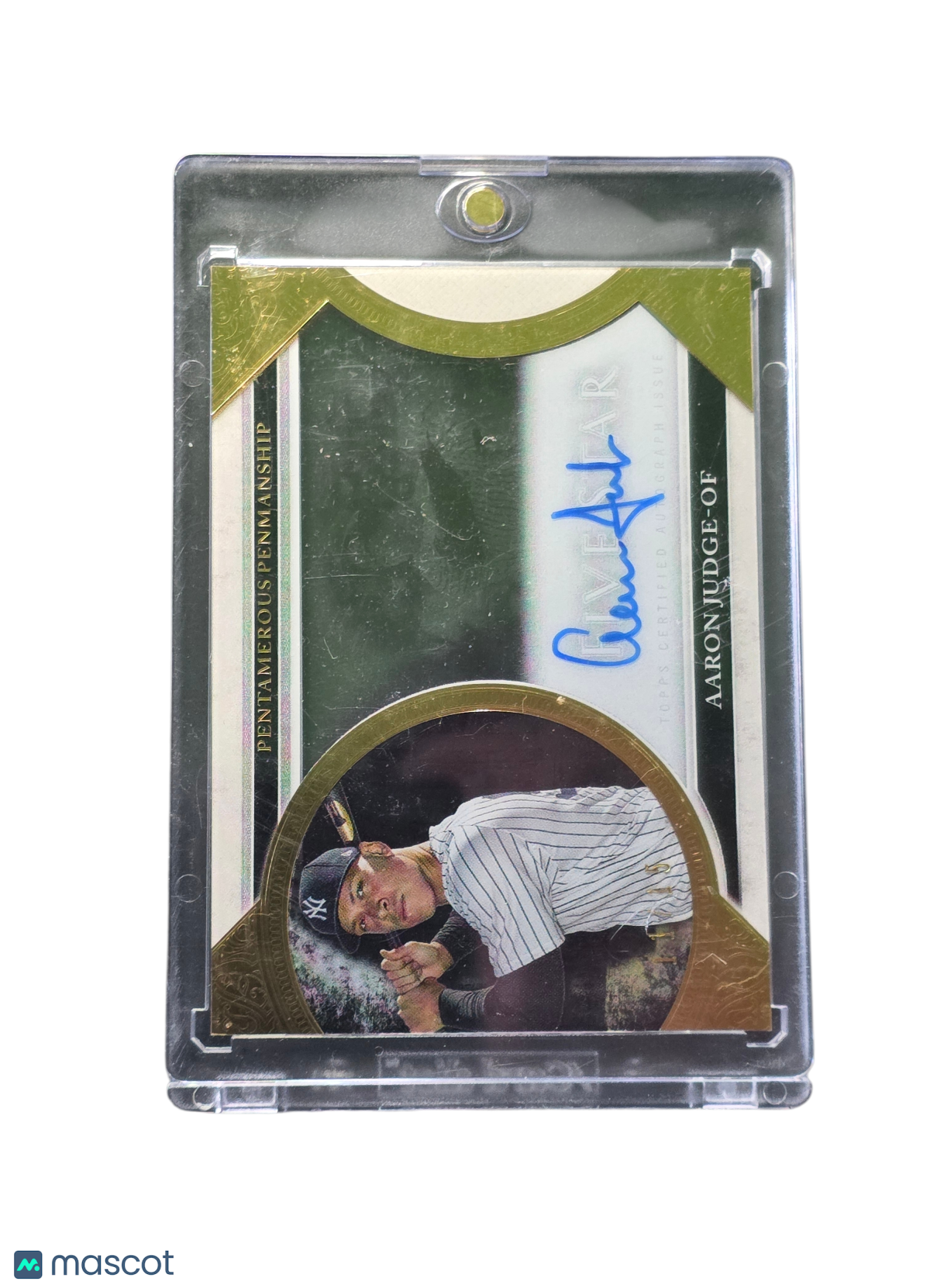 Sports Topps 2020 Topps Tribute Penmanship Autographs Aaron Judge #Ppa-Aj