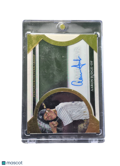 Sports Topps 2020 Topps Tribute Penmanship Autographs Aaron Judge #Ppa-Aj