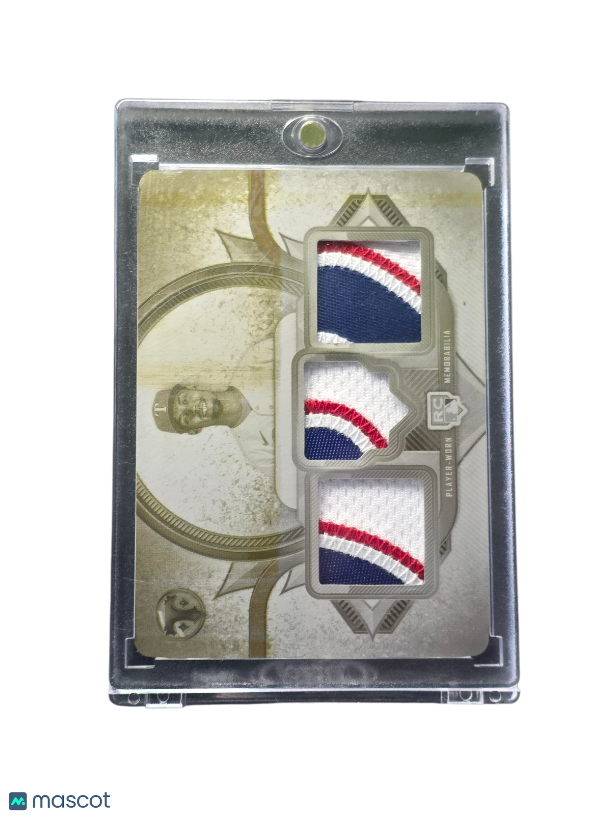 Baseball Topps 2024 Topps Triple Threads Baseball Evan Carter #Rtr-Ec 1 / 1 Rc Patch