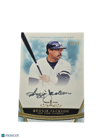 Sports Topps 2011 Topps Tier One Top Tier Autographs Reggie Jackson #Tt-Rj 56/99