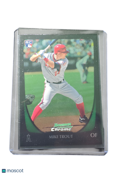 Baseball Topps 2011 Topps Bowman Chrome Draft Mike Trout #101 Rc