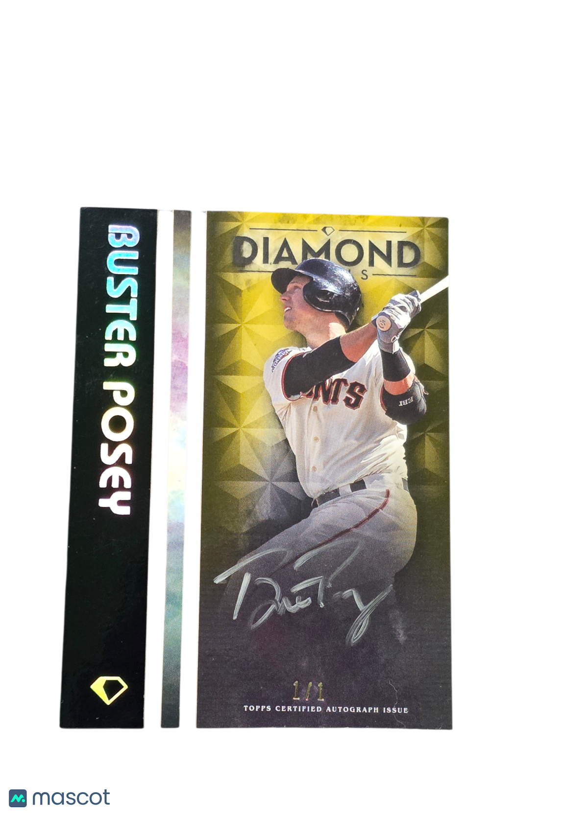 Sports Topps 2023 Topps Diamond Icons Buster Posey #Bpa-Bp Black Polychromatink 1/1