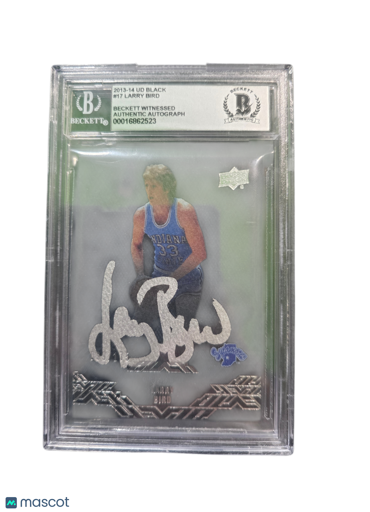 Sports 2013 Ud Black Larry Bird #17 /175 BGS Authentic