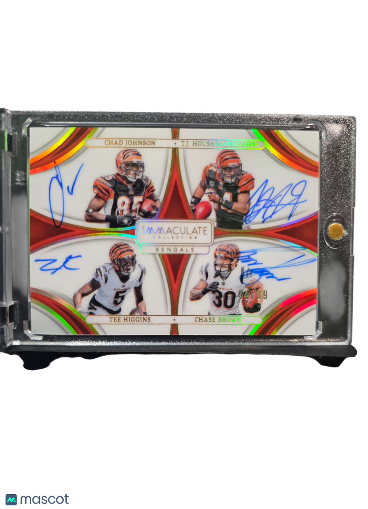 UFC MMA Panini 2024 Panini Immaculate Collection Chase Brown Tee Higgins Chad Johnson T.J.